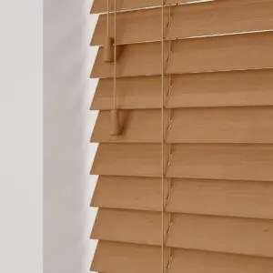 Wooden Venetian Blinds - Honey