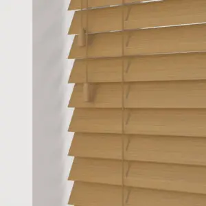 Faux Wood Venetian Blinds - Desert Oak