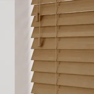 Wooden Venetian Blinds - Tawny
