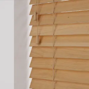 Wooden Venetian Blinds - Tuscan Oak