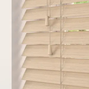 Faux Wood Venetian Blinds - Scandi Oak