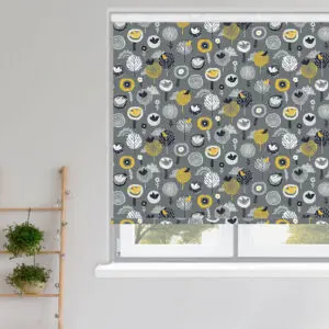 Roller Blinds - Birdsong Midnight