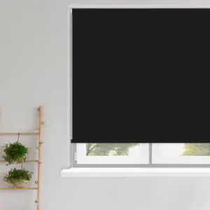 Roller Blinds - Carnival Blackout Raven
