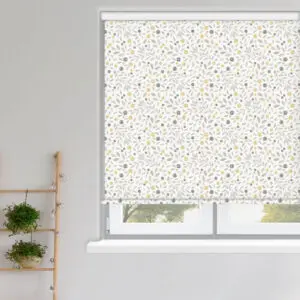Roller Blinds - Cotton Flower Ochre