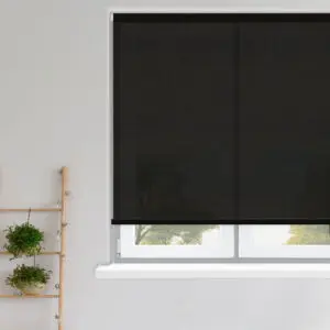 Roller Blinds - Perspective 3% Black Iron