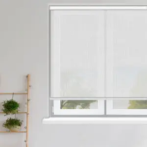 Roller Blinds - Voile White