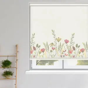 Roller Blinds - Wild Garden Poppy
