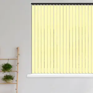 Vertical Blinds - Carnival Blackout Cream