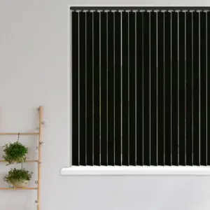 Vertical Blinds - Carnival Blackout Raven
